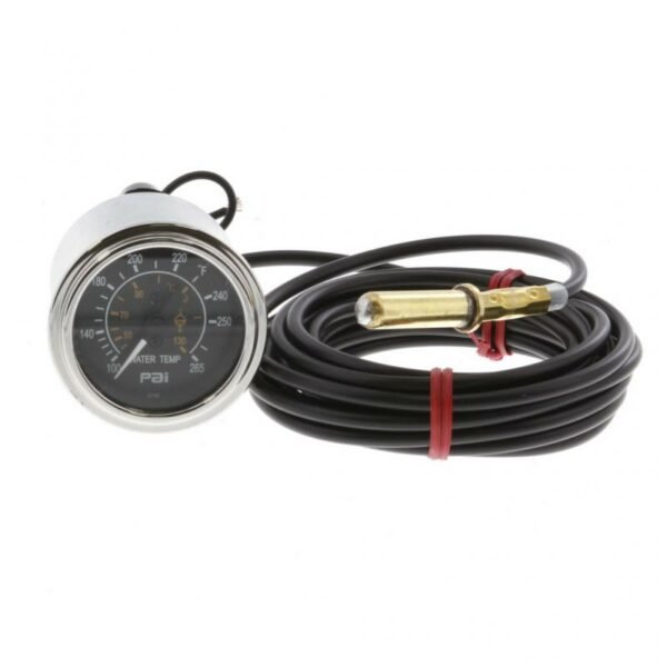 WATER CLOCK CHROME BEZEL (MECHANICAL WITH 144 in. TUBE) 100F-265F 40-130C ID: 52 mm 2-1/8 IN - 7660 - 82326144